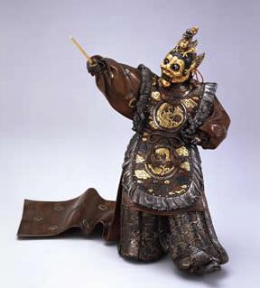 海野勝珉作の『蘭陵王置物』 皇室の名宝展より : 雅楽-gagaku-あれこれ