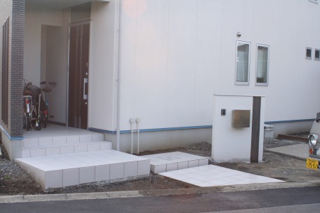 施工途中