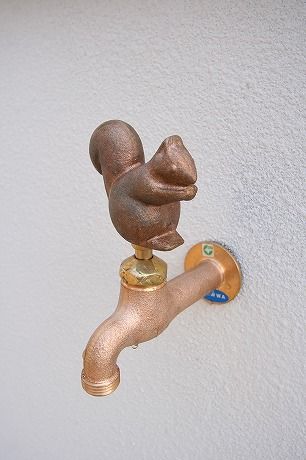 リスの蛇口