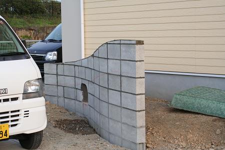 下地Rブロック完成