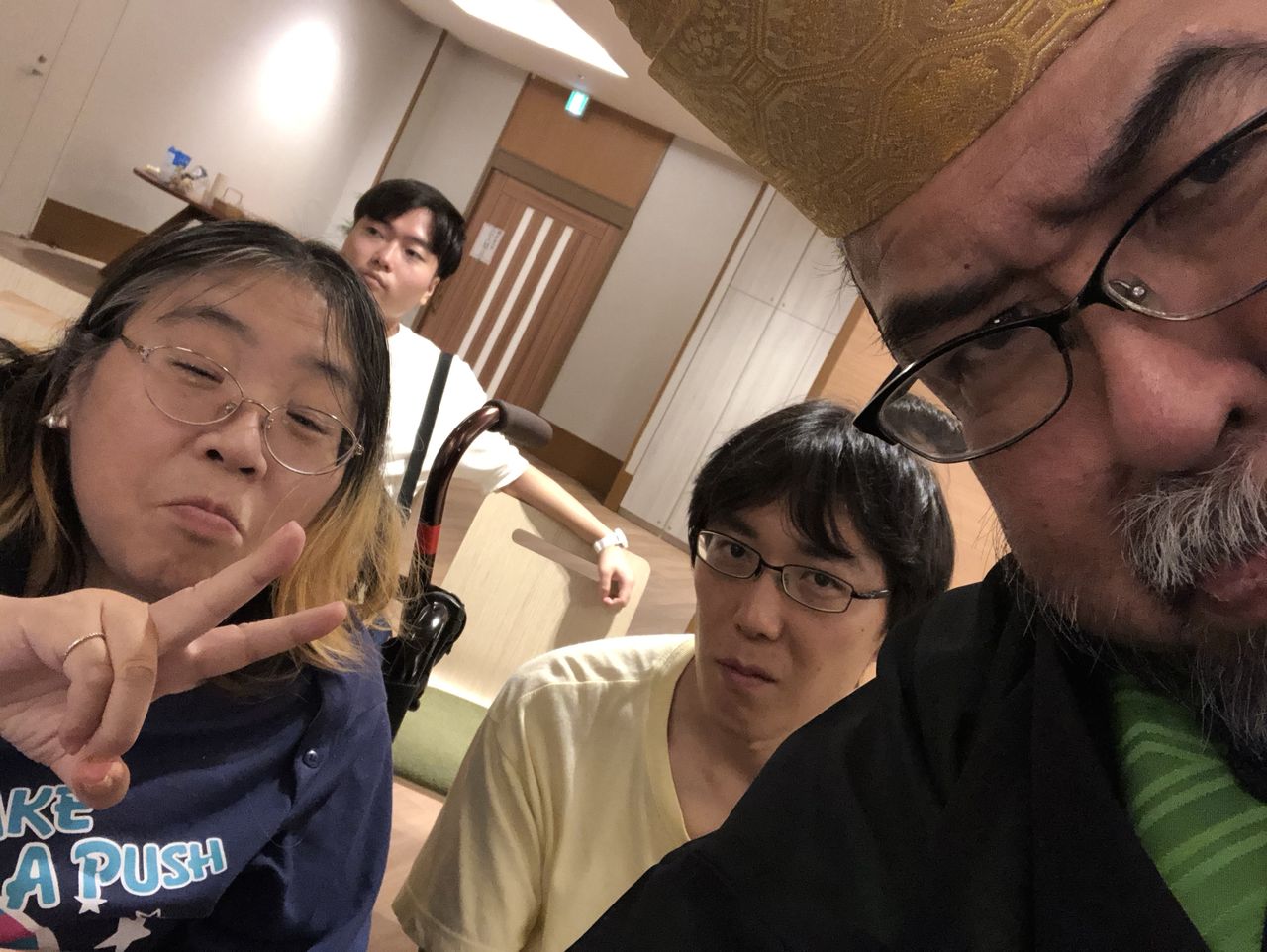 自撮り記念撮影4