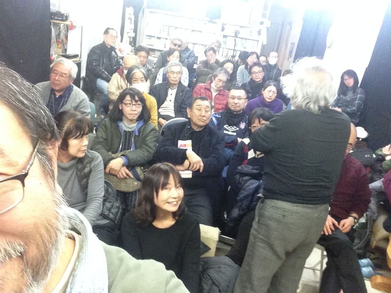 客席の皆さんを舞台側から撮ってみました
