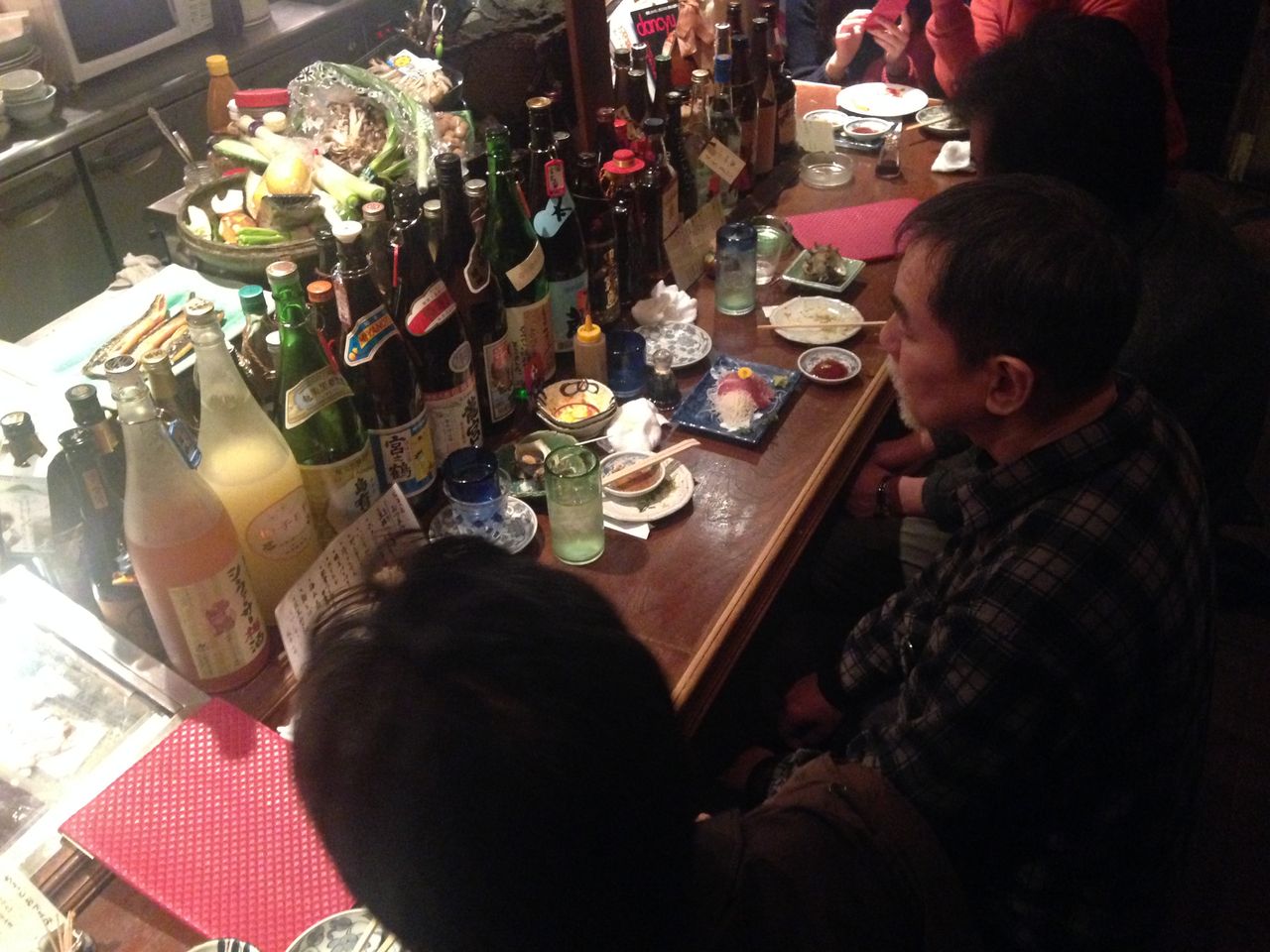 こちらは打ち上げ