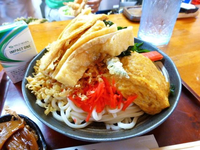 冷やしきつねうどん750円