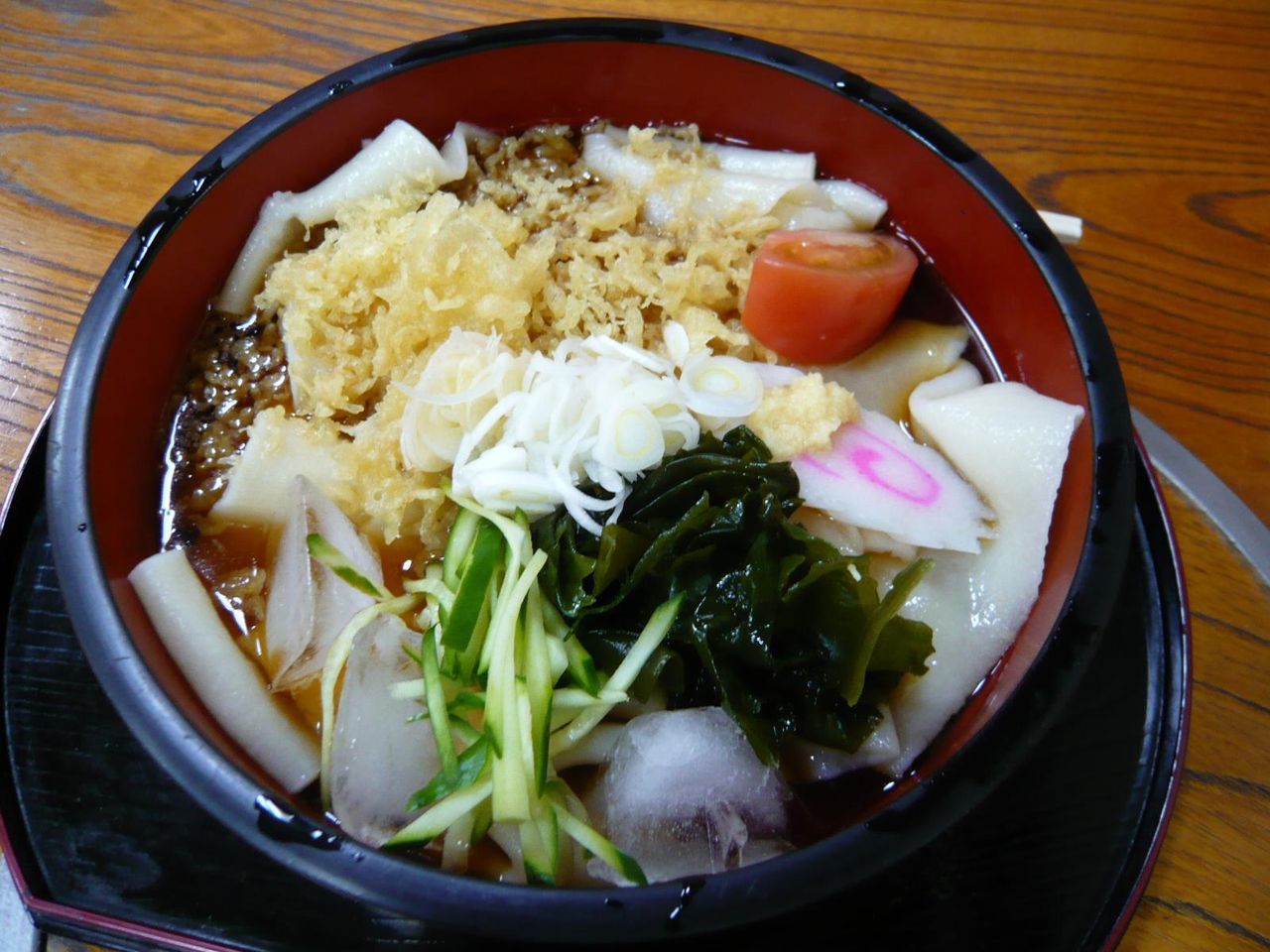 川幅冷やしたぬきうどん480円