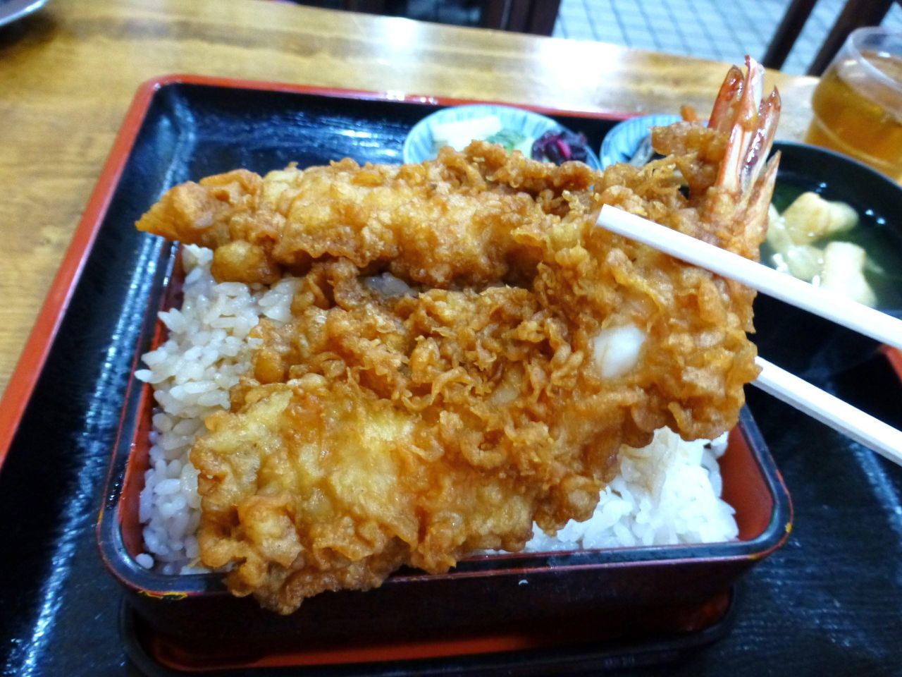 海老天の長さは、17センチ!