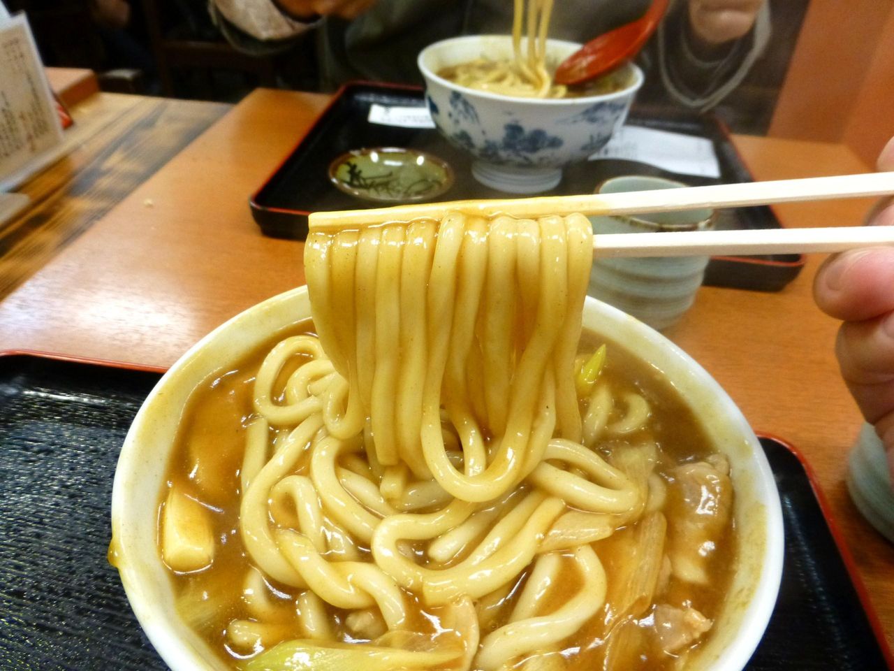 一杯飲んだ帰りに、カレー南蛮うどん!