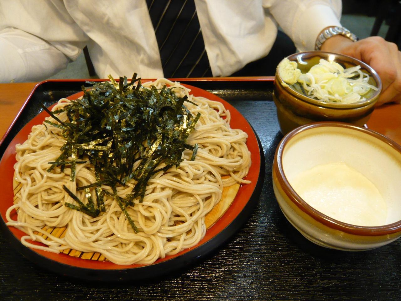 とろろそば500円