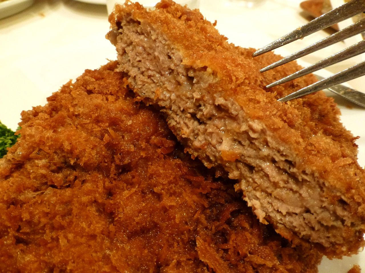 あまりジューシー感はなく、パサパサした食感!