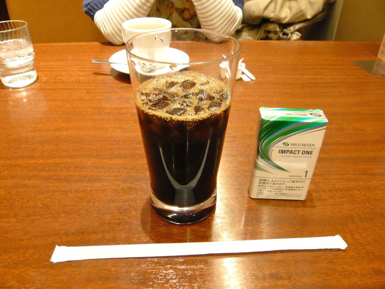 食事プラス280円でドリンクを注文できます!