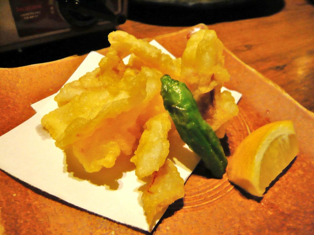 活イカゲソ天390円
