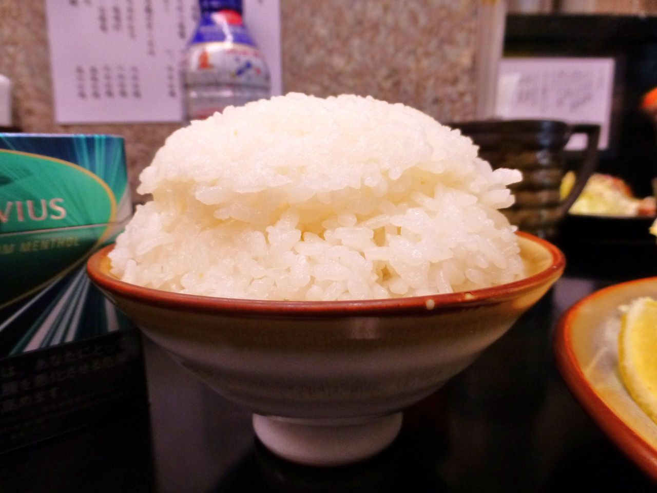 ライス大盛無料は、うれしいサービスです!