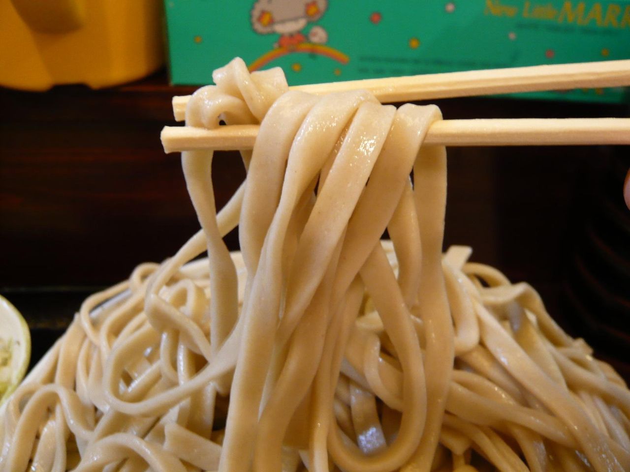茹でたての平太蕎麦は、とても旨い!
