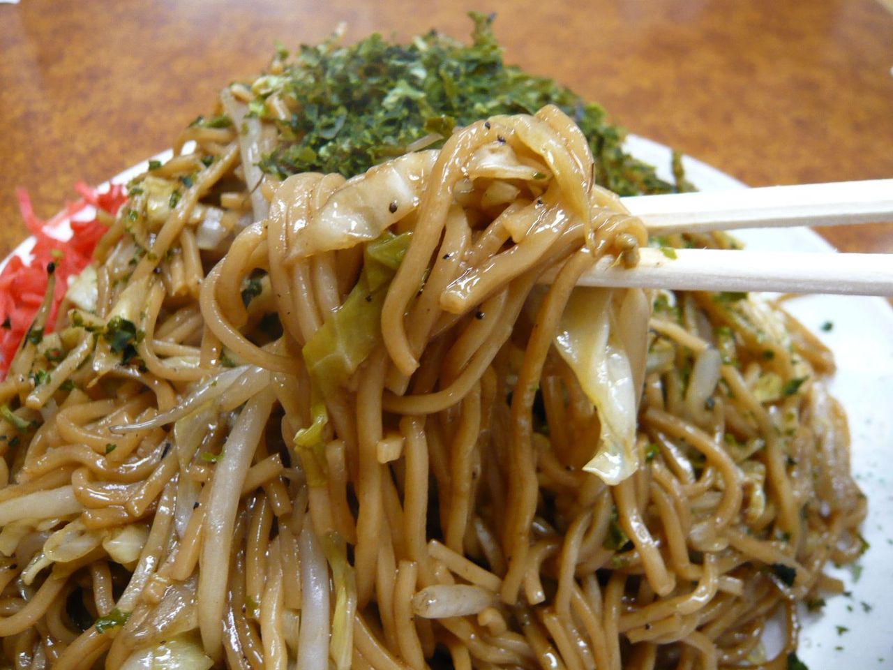 ウェットタイプのソース焼きそば!