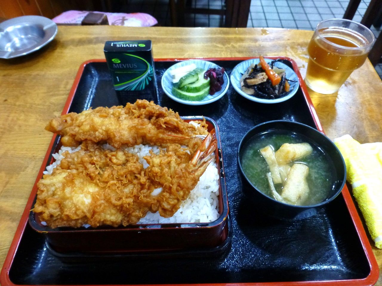凄いボリューム!天丼大盛1,100円