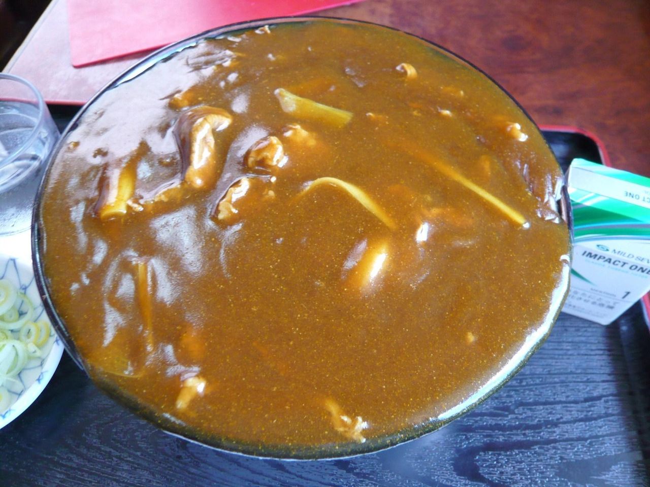 おぴっぴの名物、カレー南うどん980円
