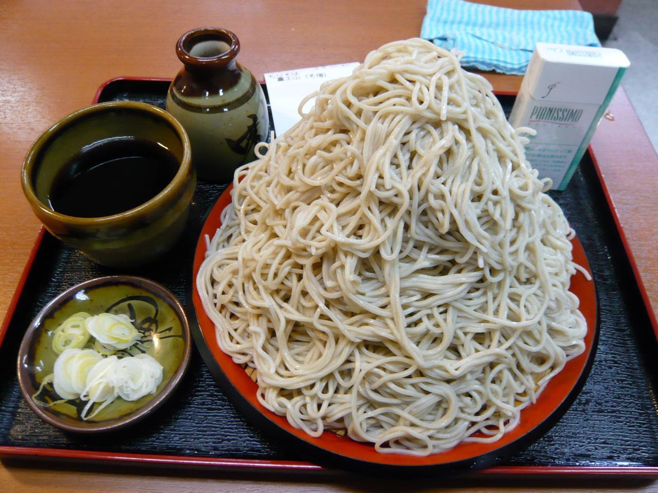 味奈登庵の名物、富士山もり500円!
