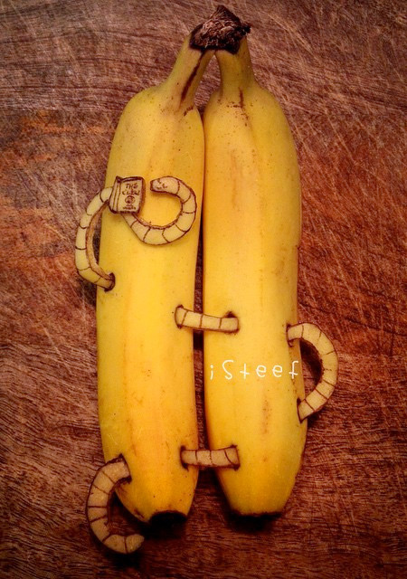 【画像】バナナに絵を描くアートがさらに進化しているwwの画像(18枚目)