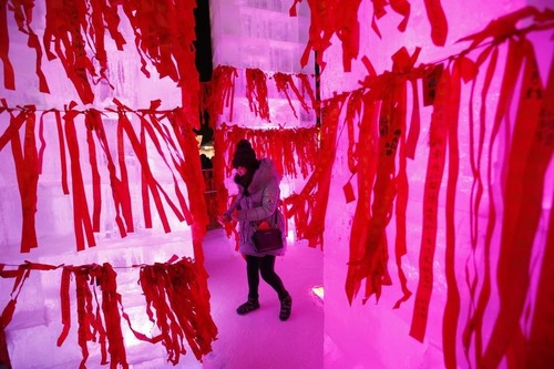 中国の雪祭りがなんだか華やか!の画像(9枚目)