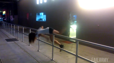 パルクール、フリーランニングの失敗している動画2