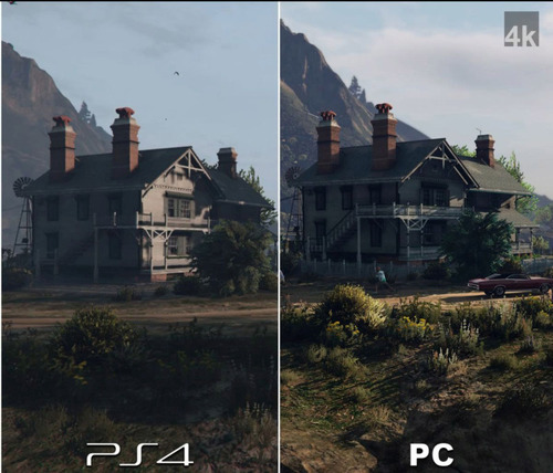 PS4とパソコンのグラフィックを同じゲームで比較した結果!!の画像(13枚目)