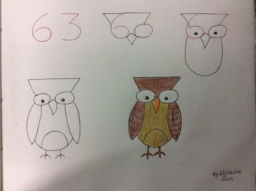数字から動物ができる!そんなほのぼのした画像!!の画像(15枚目)