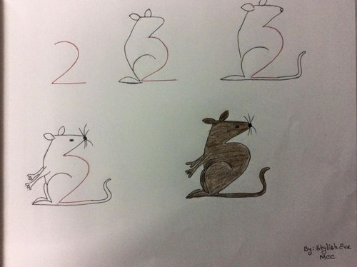 数字から動物ができる!そんなほのぼのした画像!!の画像(12枚目)