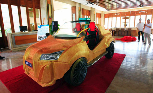中国の3Dプリンタで作られた自動車がなんだかヤバイ!の画像(2枚目)