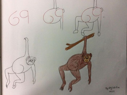数字から動物ができる!そんなほのぼのした画像!!の画像(11枚目)