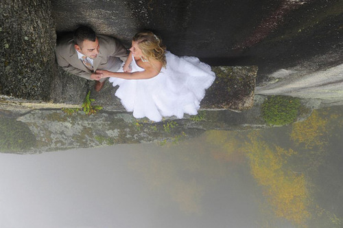 【画像】結婚式も凄い!エクストリームウェディング!!の画像(3枚目)
