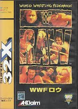 WWF RAWロウ アクレイムジャパン メガドライブ32X MD版