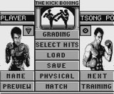 ザ・キックボクシング マイクロワールド ゲームボーイ GB版