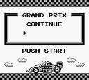 F−1レース 任天堂 ゲームボーイ GB版