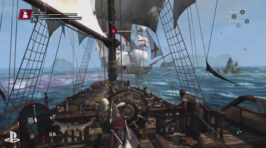まるでジャック スパロウ アサシンクリード4 のゲームプレイ映像が公開 思っていた以上に海賊ゲー 笑 特報ガジェq