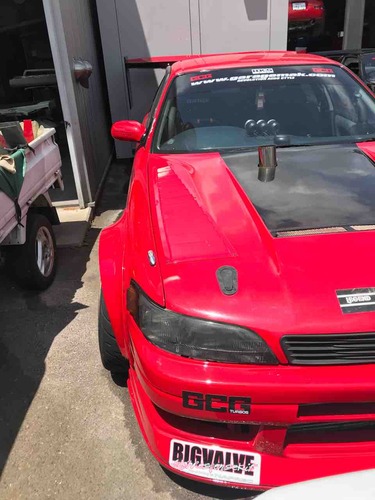 JZX90 汎用ボンネットダクト取り付け : GARAGEMAK BLOG