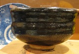 油滴黒楽茶碗