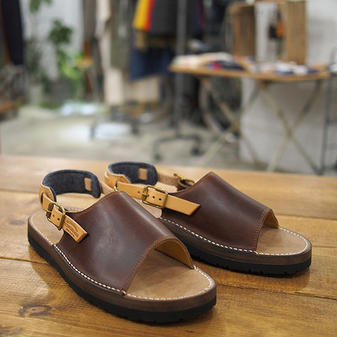 THE SUPERIOR LABOR】TSL×TOKYO SANDALS leather sandal : GARDEN