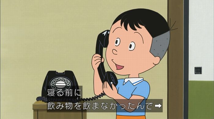 サザエさん「階段より怖い電話」のキャプ58