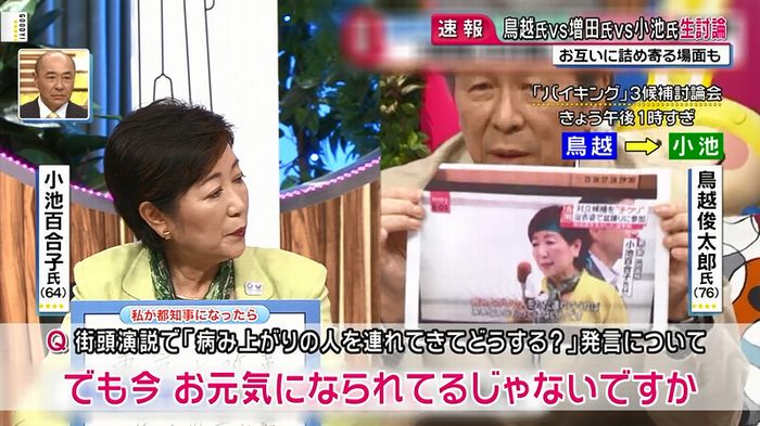 バイキング鳥越俊太郎のキャプ5