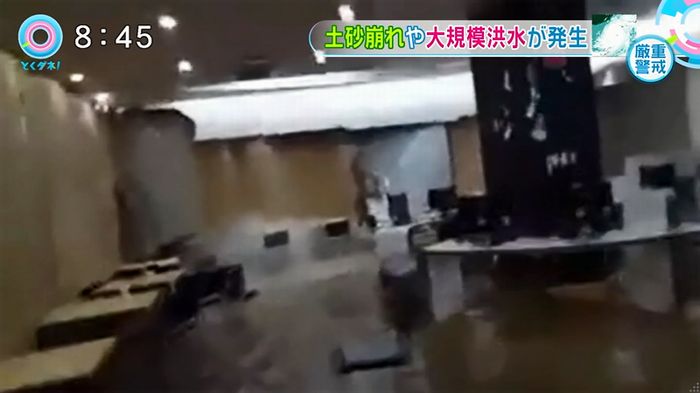 とくダネ!韓国の大学の雨漏りのキャプチャ8