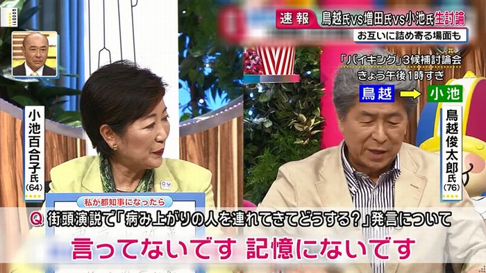 バイキング鳥越俊太郎のキャプ2