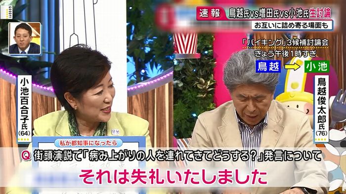 バイキング鳥越俊太郎のキャプ9