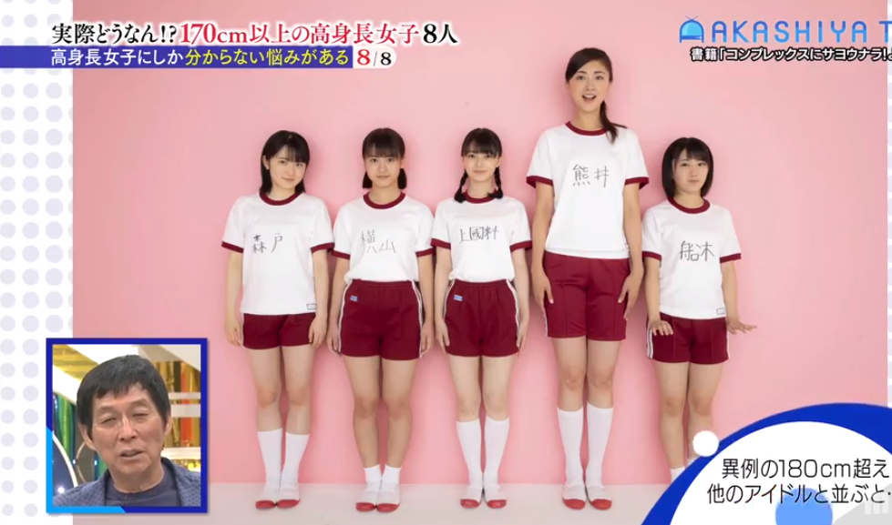 熊井友理奈 181センチなのに公称176とした心境を明かす 美youあんてな