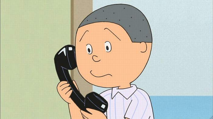 サザエさん「階段より怖い電話」のキャプ32