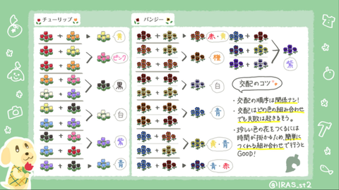 花 交配 森 あつ あつ森の花の種類と初期設定と交配について。花づくりを楽しもう！