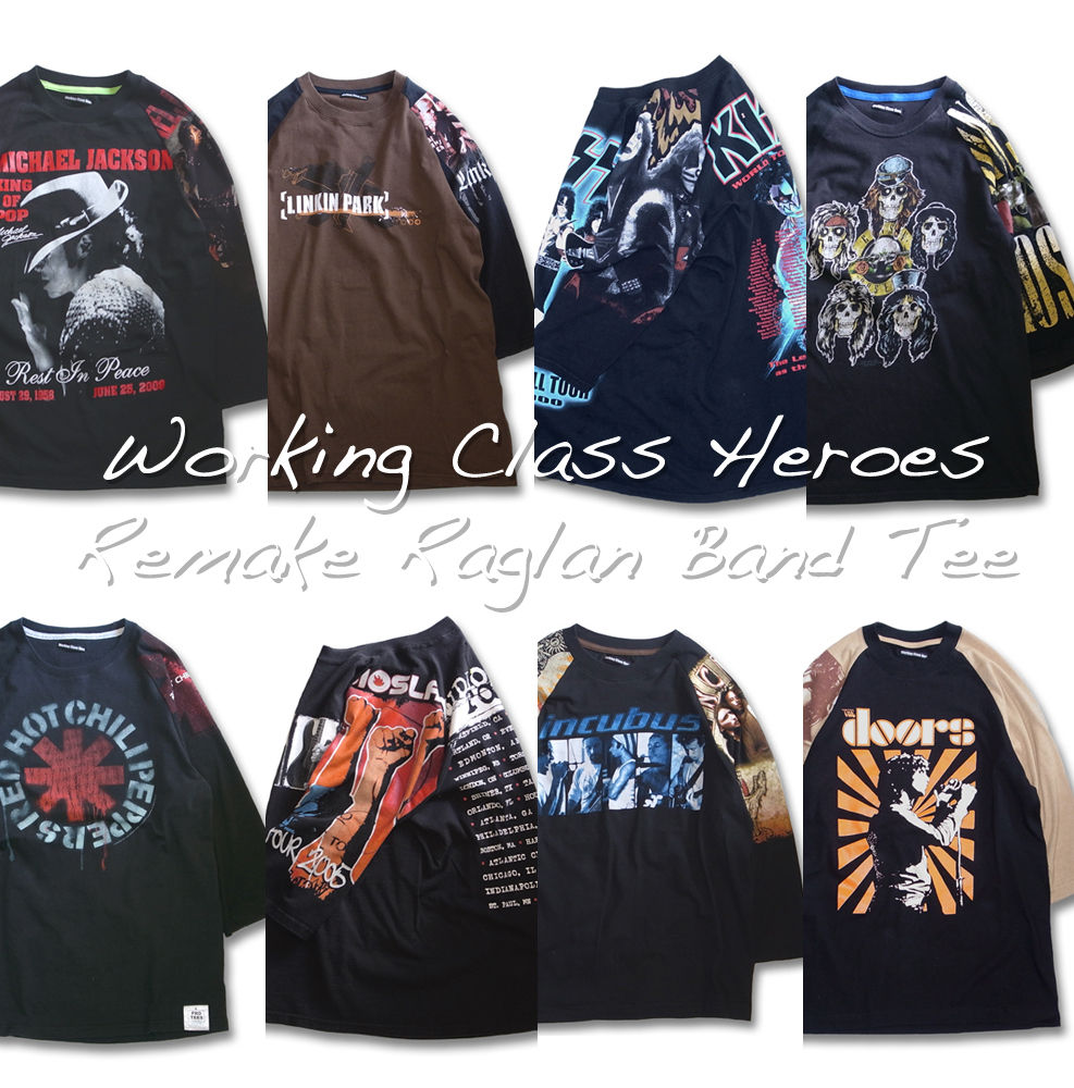 リメイクバンドTシャツ season2 | Working Class Heroes Remake リメイクバンドTシャツ season2 | Working Class Heroes Remake