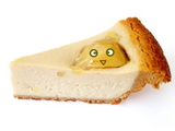 マロンのベイクドチーズケーキ
