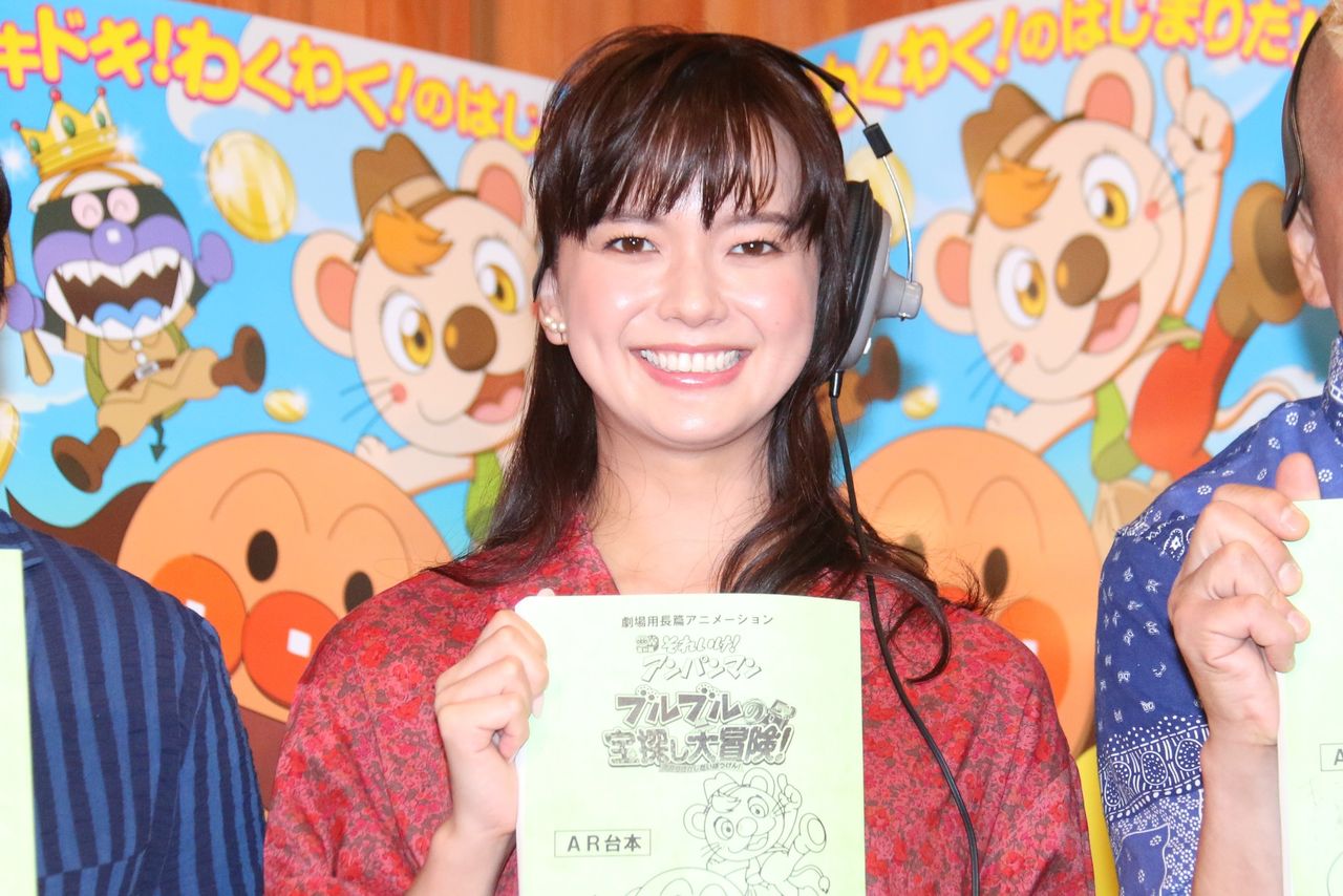 多部未華子 アンパンマンで声優初挑戦 自身は「カレーパンマンのようなタイプ」