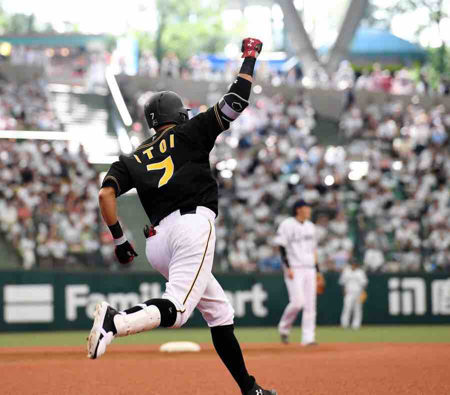 阪神・糸井、満塁弾は“人生初”「自分の中の意地が出た」