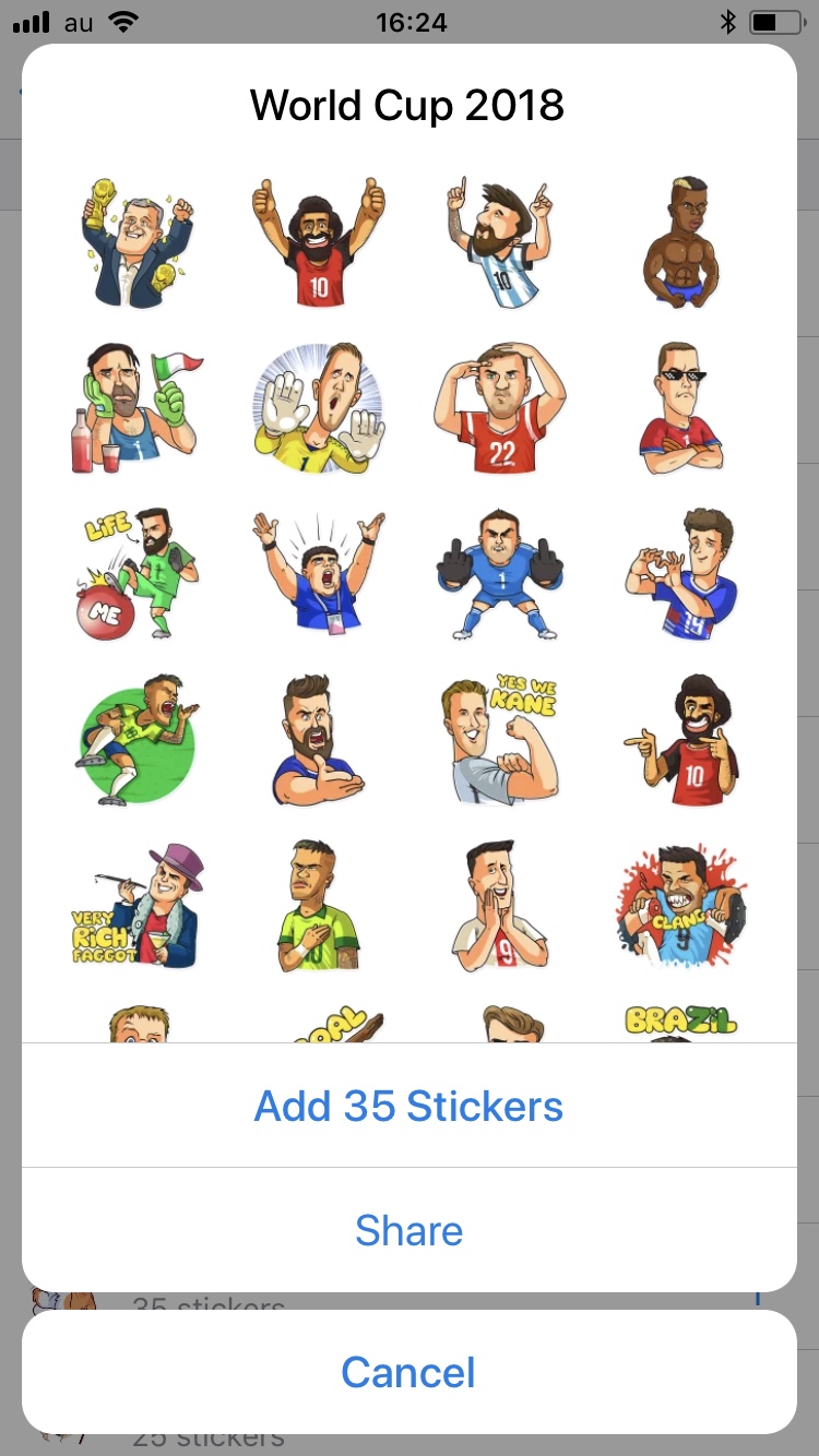 テレグラム ステッカー